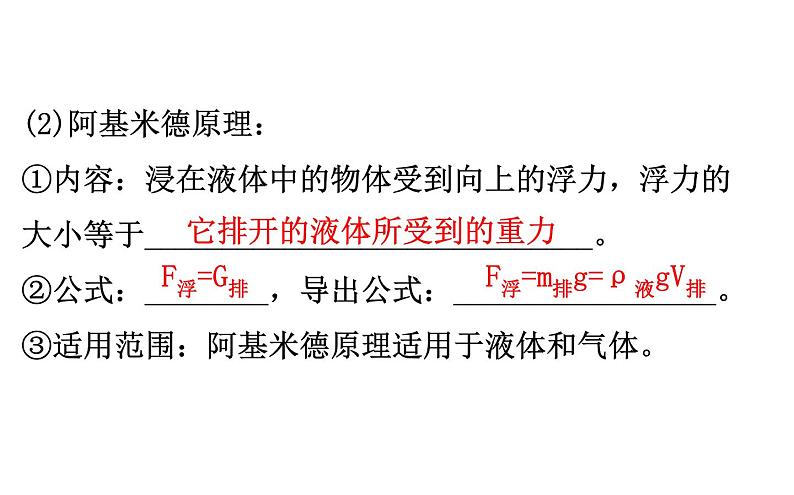 2021-2022学年人教版物理中考专题复习之浮力课件PPT第7页