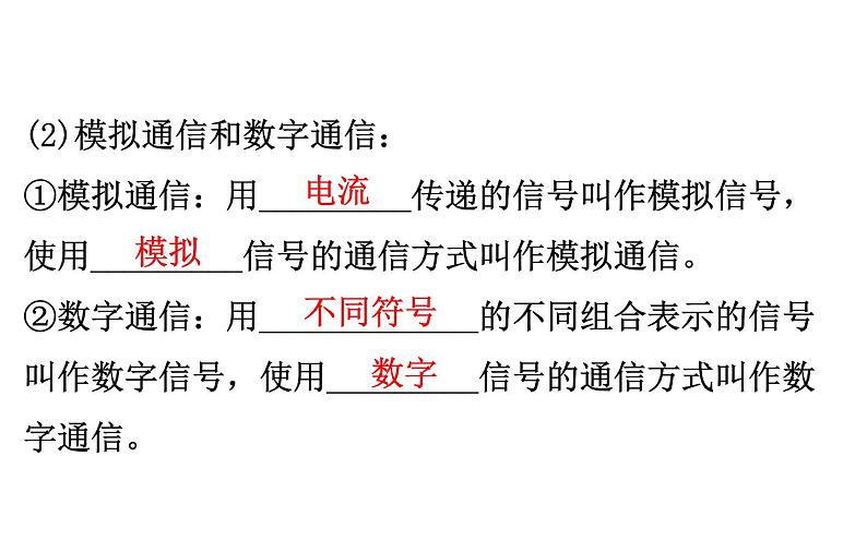 2021-2022学年人教版物理中考专题复习之信息的传递课件PPT04