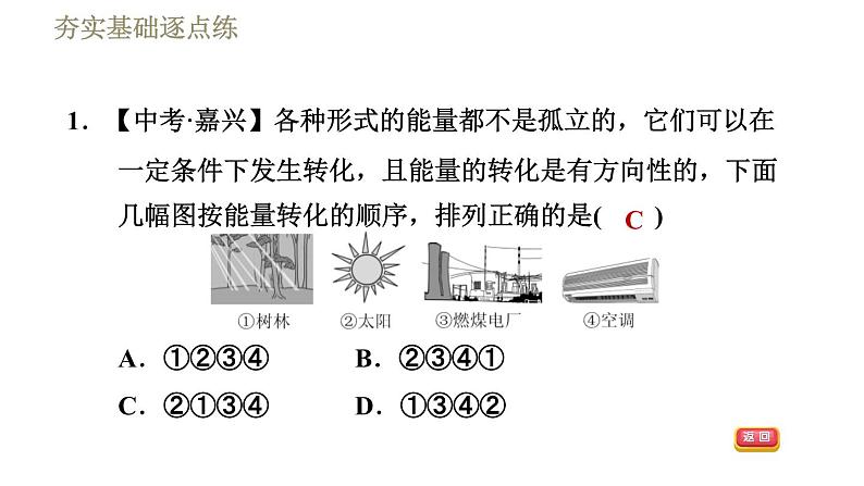 人教版九年级下册物理习题课件 第22章 22.4能源与可持续发展03