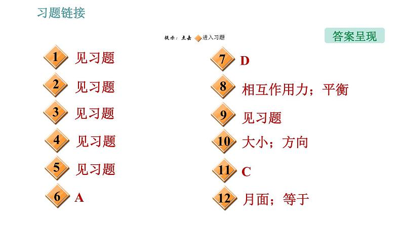 人教版八年级下册物理课件 第8章 8.2   二力平衡第2页