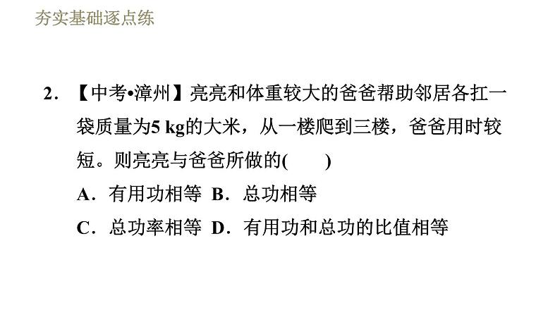 教科版八年级下册物理课件 第11章 11.4机械效率第6页