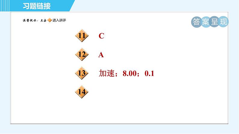 苏科版八年级上册物理习题课件 第5章 5.3直线运动第3页