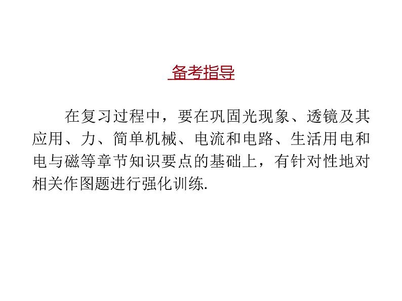 2020广东中考物理二轮复习课件 专题一 作图题专题(共103张PPT)(1)04