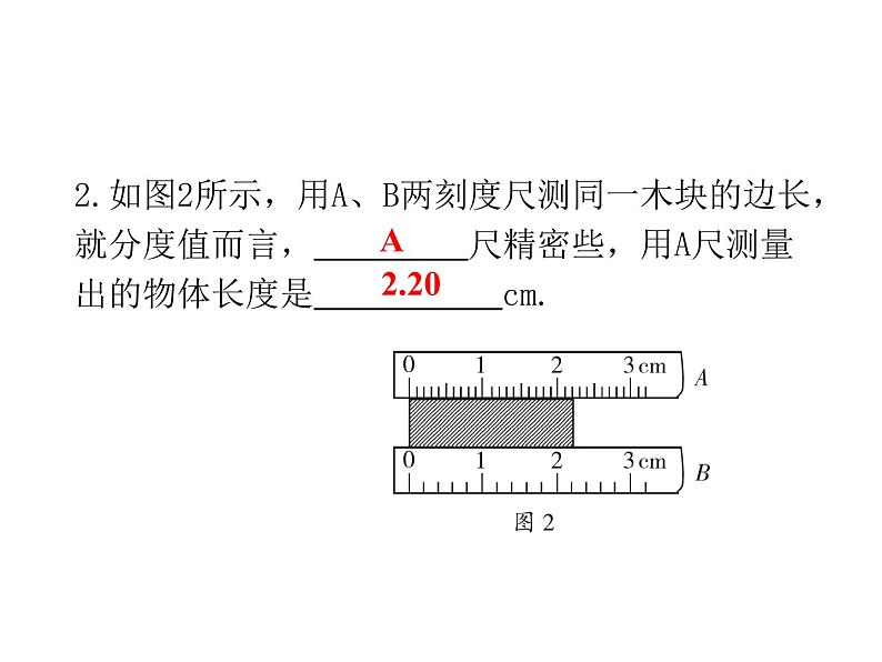 2020广东中考物理二轮复习课件 专题二 实验题专题(共160张PPT)(1)06