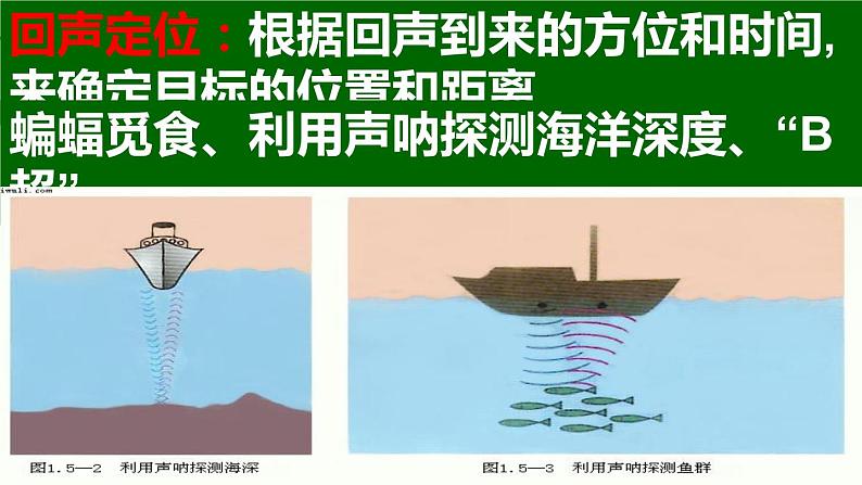 2020-2021学年人教版物理八年级上册第3节  声的利用课件PPT第3页