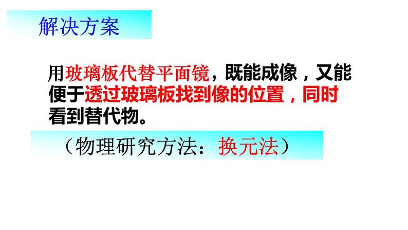 2020-2021学年人教版物理八年级上册第3节 平面镜成像课件PPT第7页