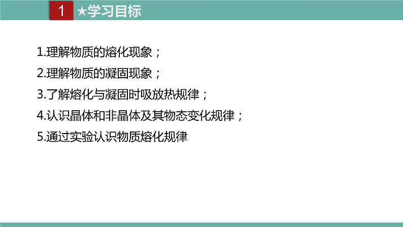 2021-2022学年人教版八年级物理上册精品课件课时3.2  熔化和凝固（含内嵌式素材）第2页