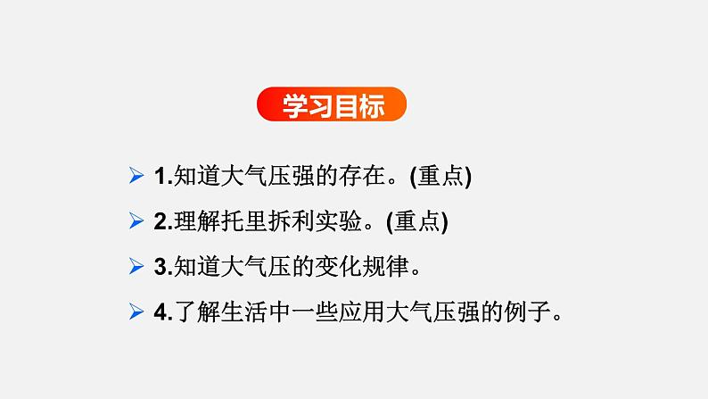 第八章第三节空气的“力量”（课件）八年级物理全一册同步精品课堂（沪科版）第2页