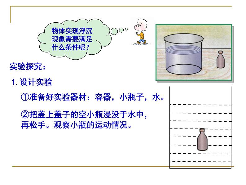 沪科版八年级物理第九章第三节《物体的浮与沉》课件05