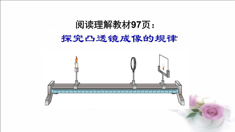 人教版八年级（上）第五章《探究凸透镜成像规律》教学课件第4页