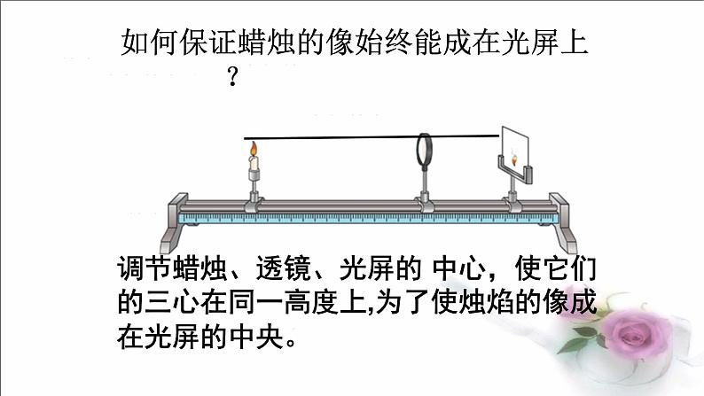 人教版八年级（上）第五章《探究凸透镜成像规律》教学课件第7页