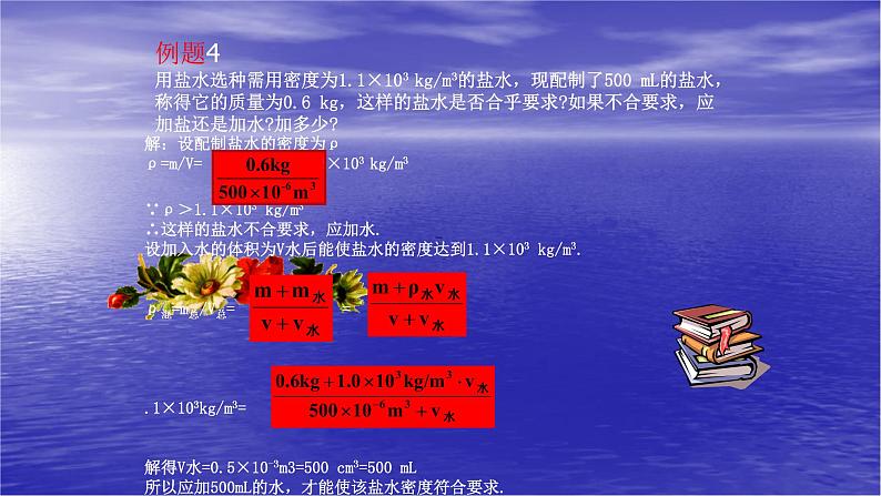 人教版八年级上册物理第六章《密度》专题复习课件第7页