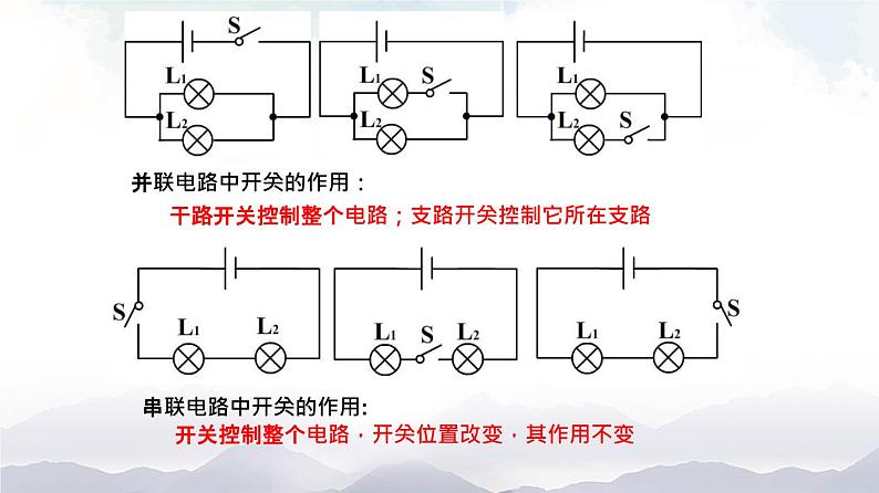 苏科版九年级物理13.2 电路连接的基本方式 课件+同步练习08