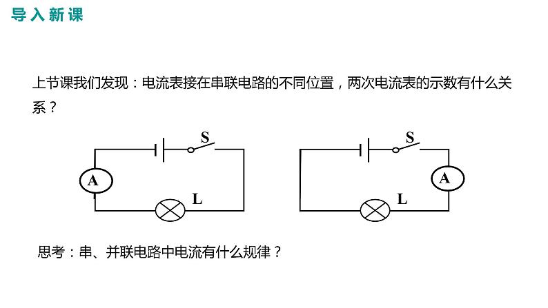 2021-2022学年人教版九年级物理15.5 串、并联电路中的电流的规律课件PPT04