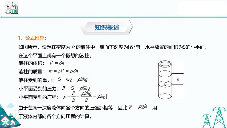 沪教版九年级上册物理第六章第三节《液体内部的压强》（30张PPT）08