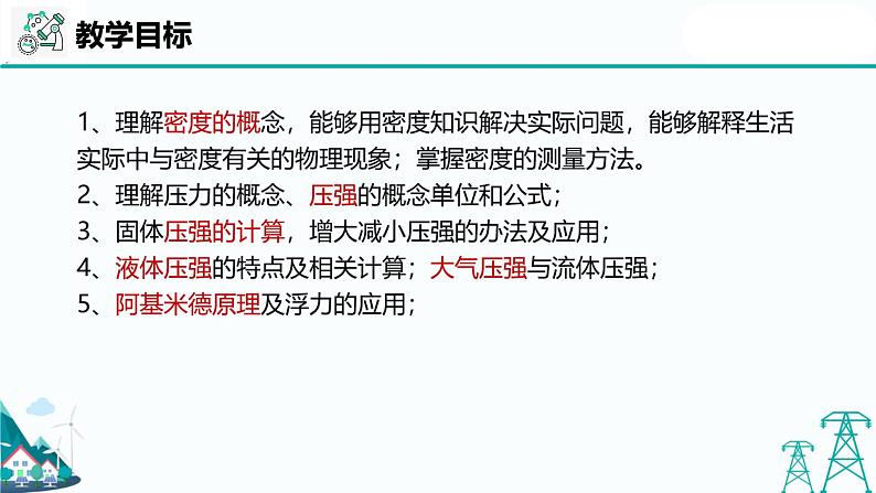 九年级上册物理第六章《压力与压强》全章复习与巩固 （53张PPT）02