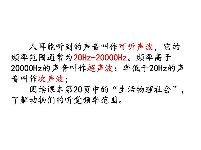 1.4人耳听不到的声音 课件-2021-2022学年八年级物理苏科版上册第2页