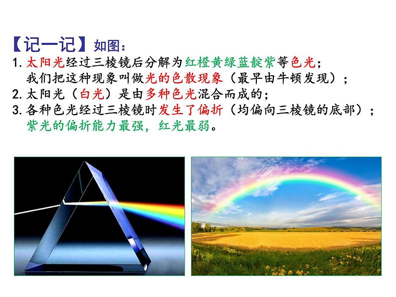 3.1光的色彩 颜色 课件-2021-2022学年八年级物理苏科版上册06