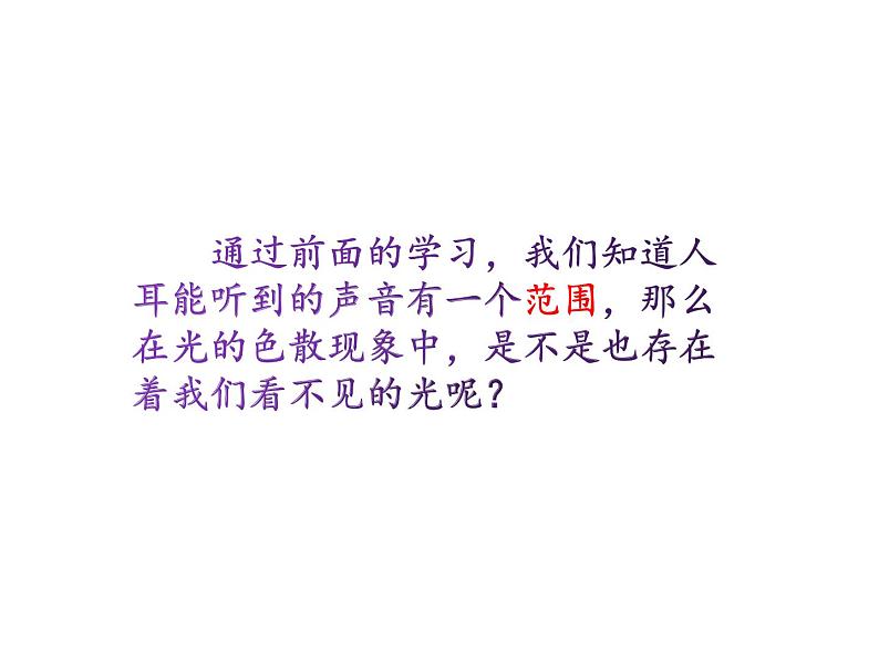 3.2人眼看不见的光 课件-2021-2022学年八年级物理苏科版上册02