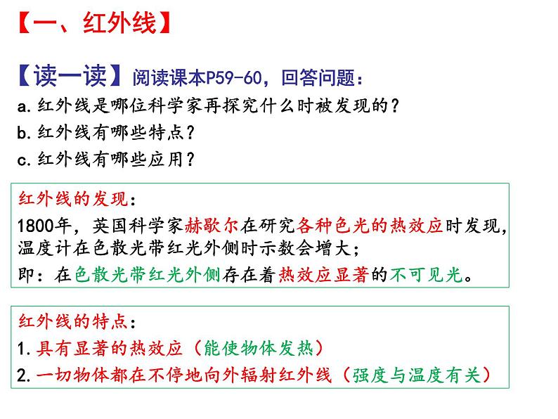 3.2人眼看不见的光 课件-2021-2022学年八年级物理苏科版上册04