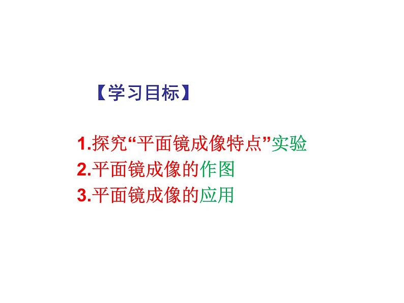 3.4平面镜 课件-2021-2022学年八年级物理苏科版上册03