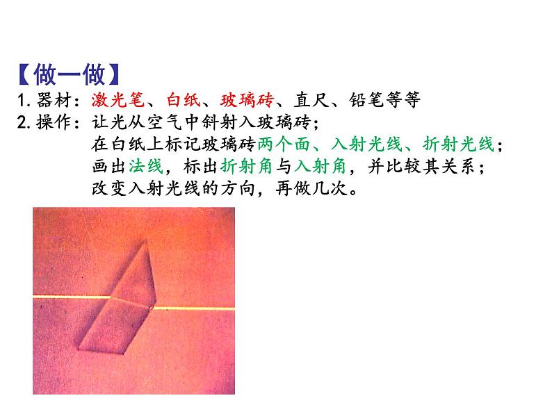 4.1光的折射 课件-2021-2022学年八年级物理苏科版上册第5页