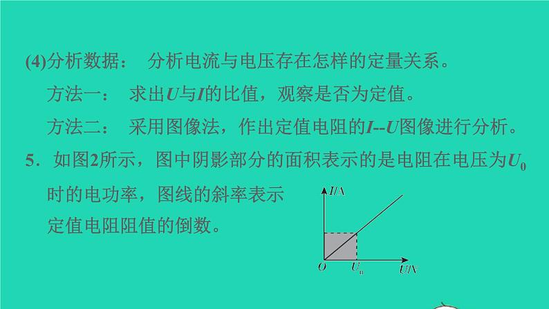 福建省2021年中考物理一轮复习第31课时内容综合专题：科学探究：欧姆定律测量电阻基础知识梳理课件第4页