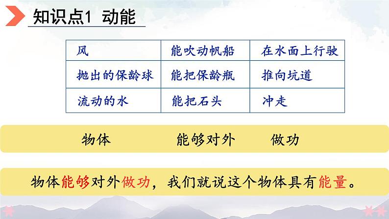 北师大版九年级物理全一册 10.1《机械能》课件+素材05