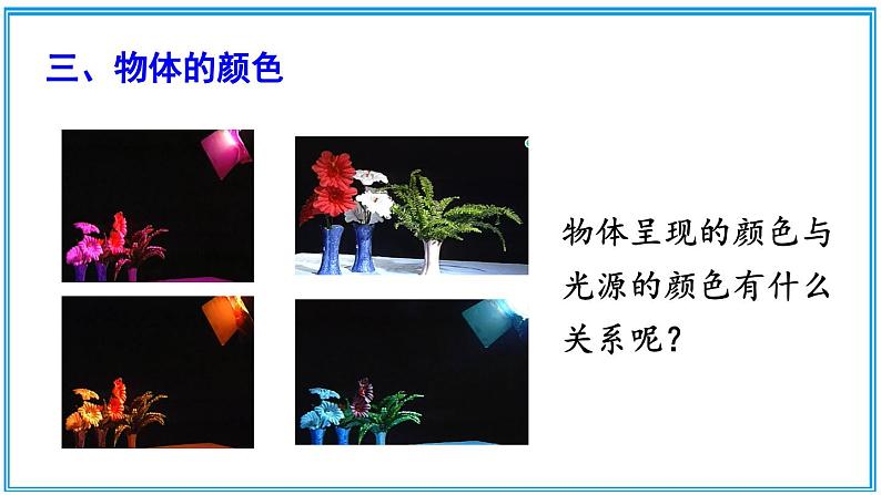 第五节 物体的颜色 课件第8页