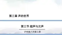 沪科版八年级全册第三节 超声与次声评优课ppt课件