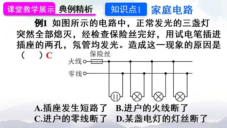 人教版九下物理 第十九章 章节复习 课件+教案08