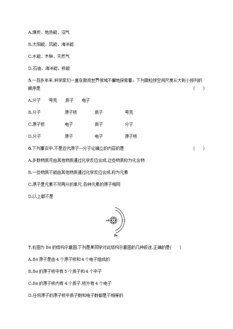 第十六章　粒子和宇宙单元测试（含解析）第2页