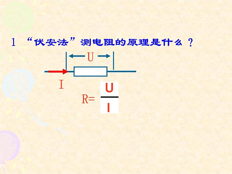 沪科版九年级物理全一册教学课件：15.3 “伏安法”测电阻 （共21张PPT）第8页