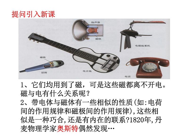 沪科版九年级物理全一册教学课件：17.2 电流的磁场03