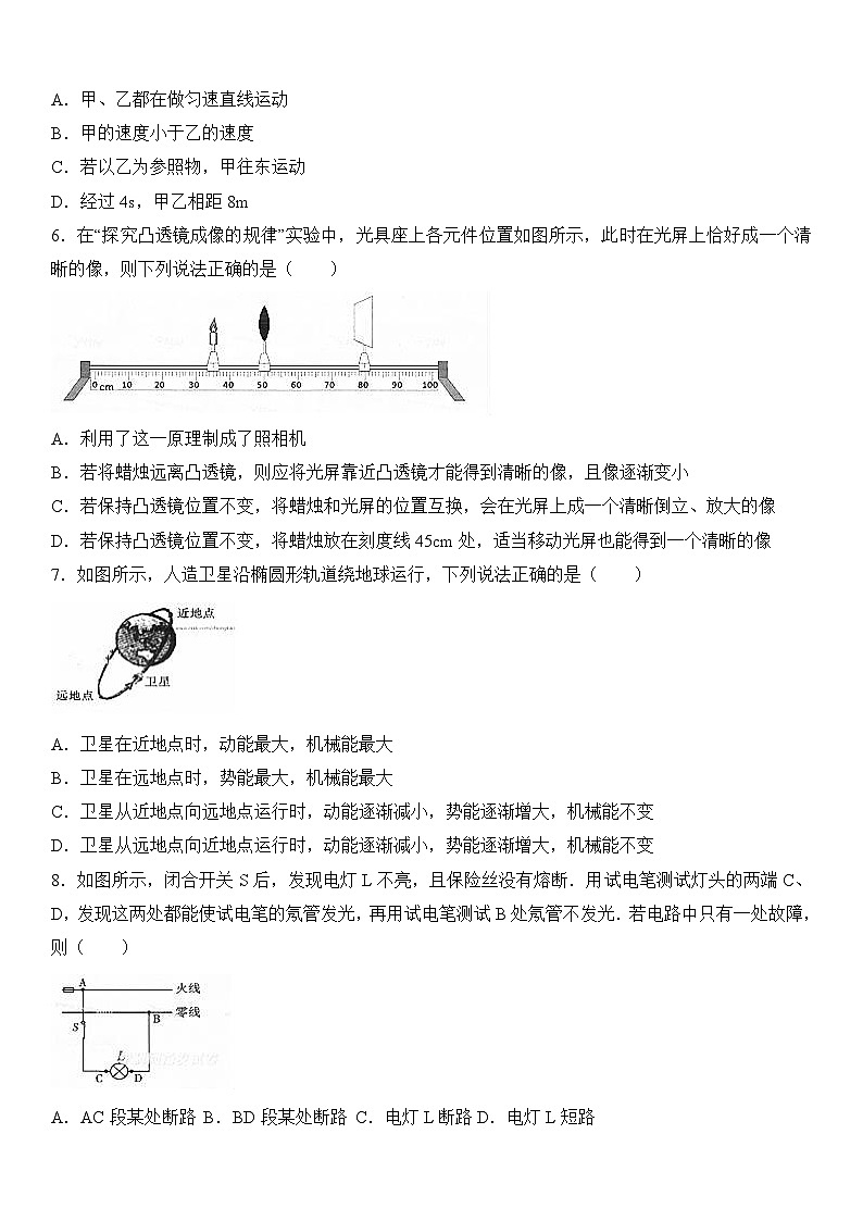 2017年四川省眉山市中考物理试卷（解析版）02