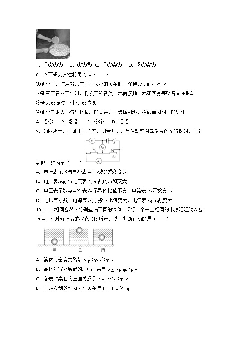 2018年山东省东营市中考物理试卷（Word 含解析）03