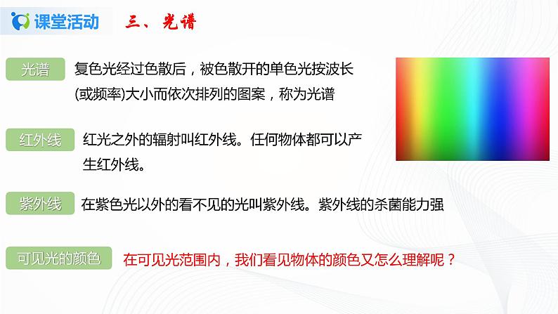 第五节  物体的颜色-八年级物理课件+练习（北师大版）07
