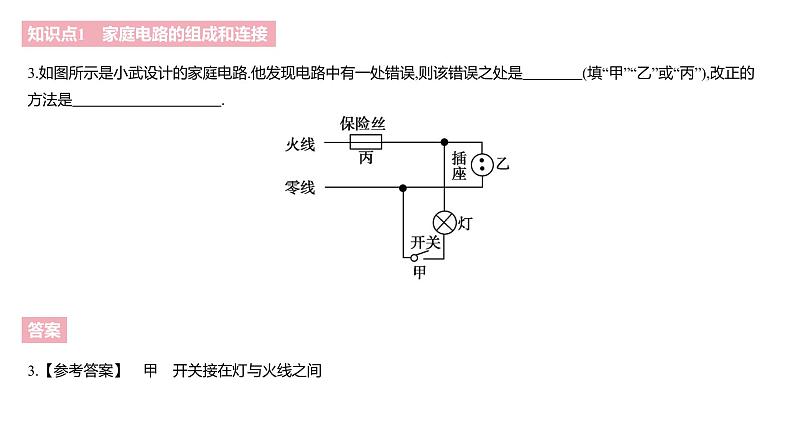 第十九章　生活用电    学习区+拓展区课件PPT08