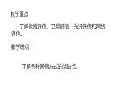 九年级物理全一册 第二十一章 《越来越宽的信息之路》精品课件三 人教版