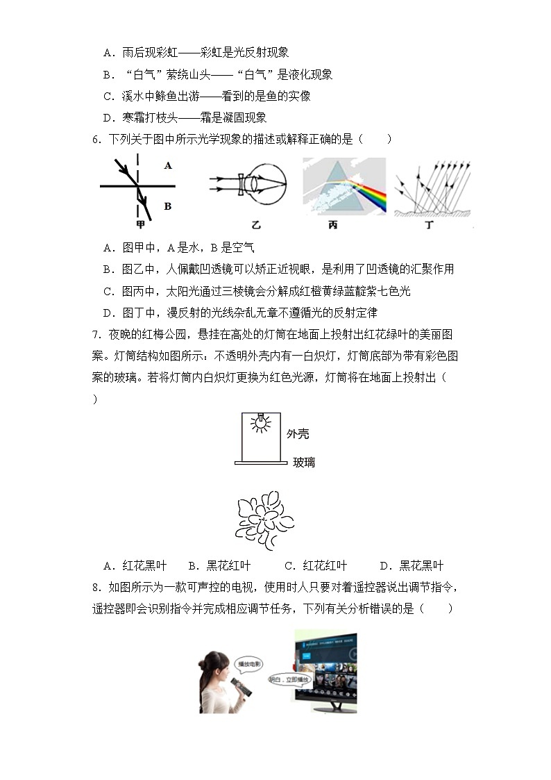 4.5 光的色散 同步测试02