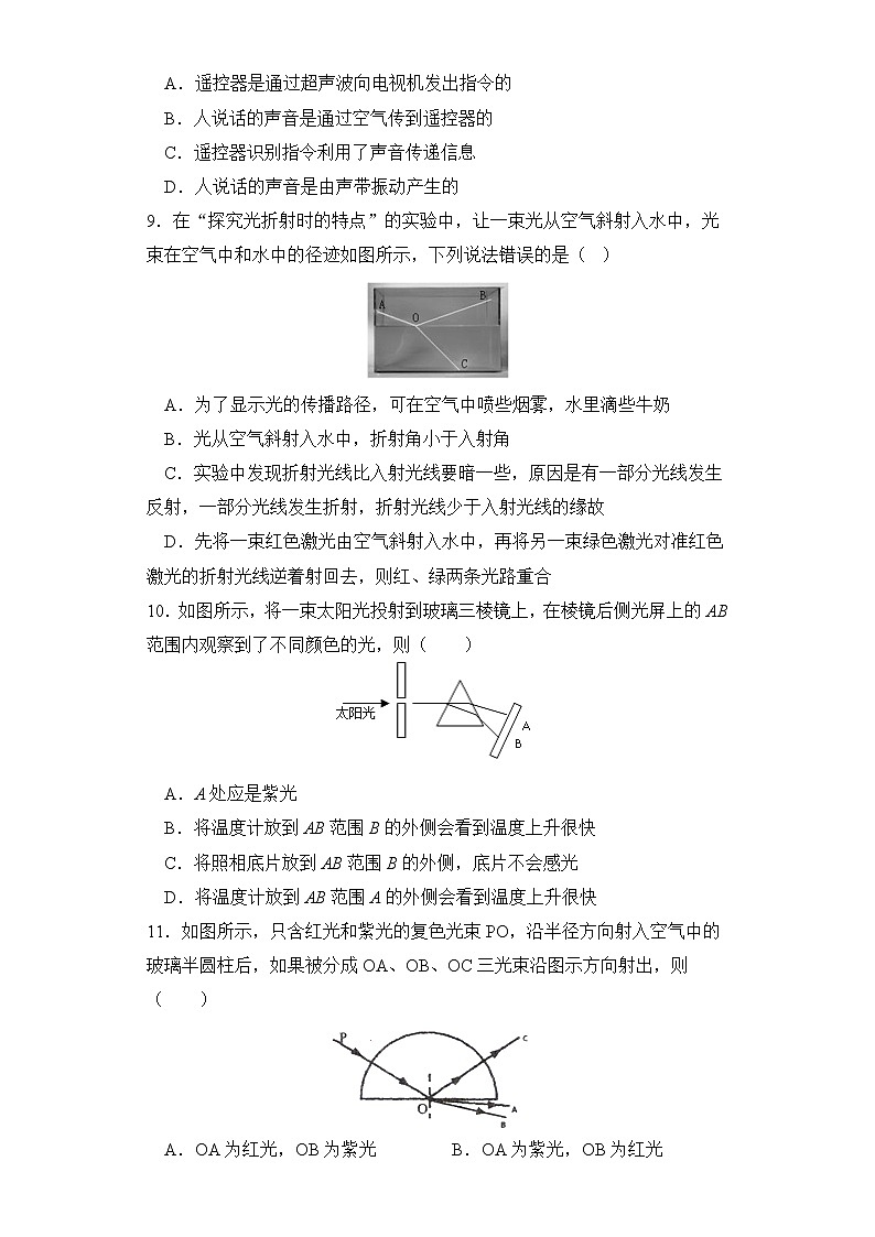4.5 光的色散 同步测试03