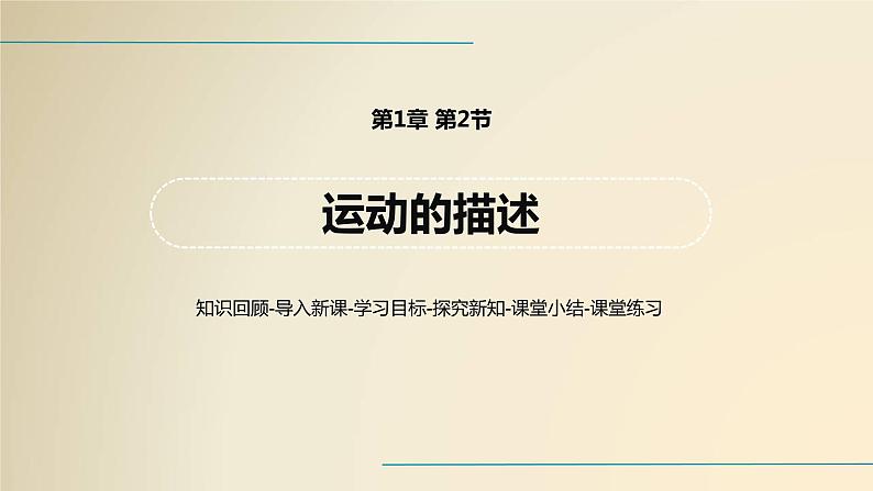 人教版八上物理1.2运动的描述课件PPT03
