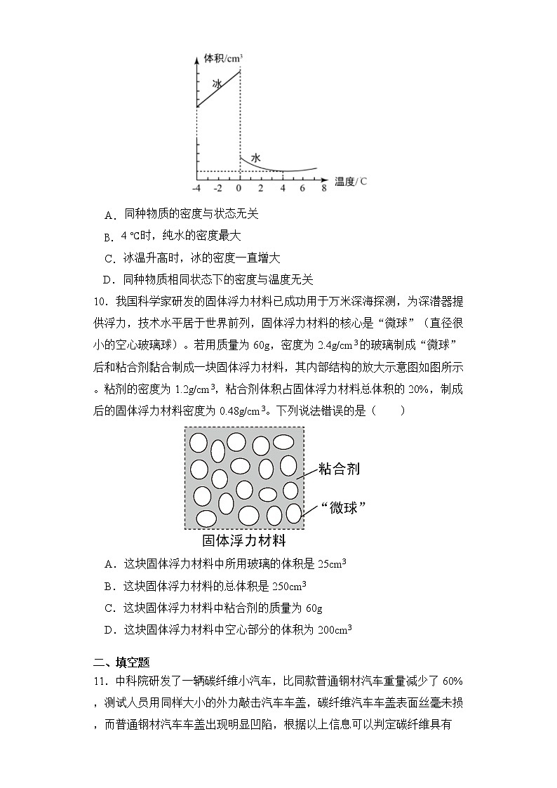 6.4 密度与社会生活 同步测试03
