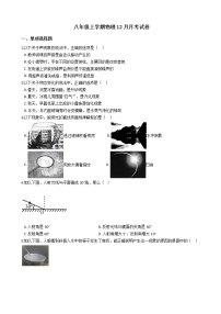 2020-2021年江苏省兴化市八年级上学期物理12月月考试卷附答案