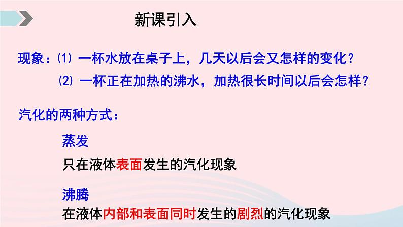 2020秋八年级物理上册第二章二汽化和液化课件新版苏科版02