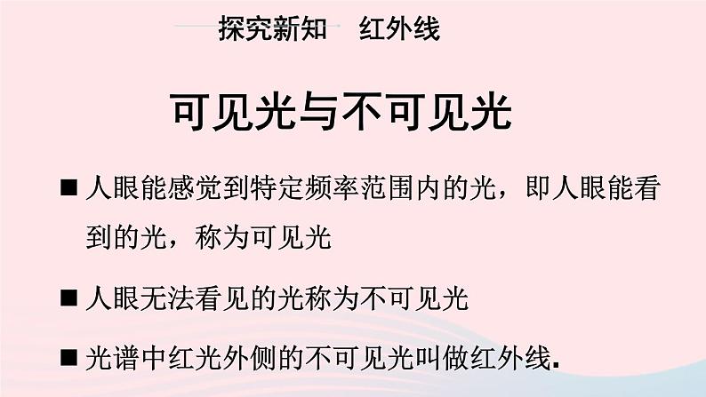 2020秋八年级物理上册第三章二人眼看不见的光课件新版苏科版06