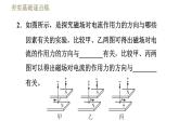 沪粤版九年级下册物理习题课件 第17章 17.2探究电动机转动的原理