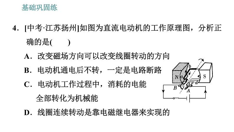 电动机转动的原理PPT课件免费下载07