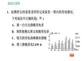 沪粤版九年级下册物理习题课件 第18章 18.3   电能与社会发展