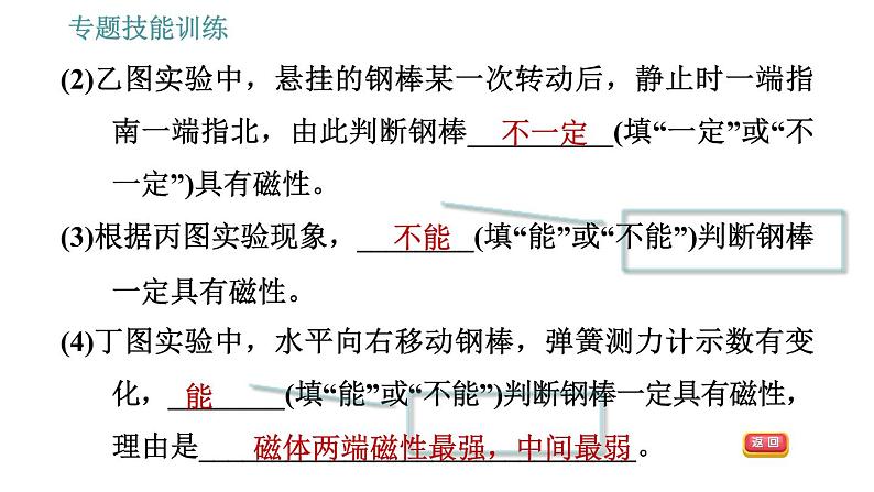 沪粤版九年级下册物理习题课件 第16章 专训5   电磁探究04